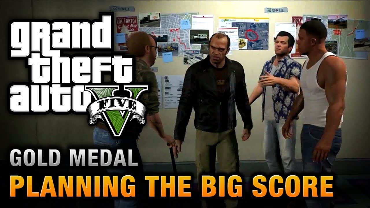 How to Successfully Complete the “The Big Score” Mission in GTA V: A Step-by-Step Guide logo
